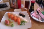 Sushi (Butterfisch und Lachs), Maki (Lachs) - Fallaloon - Fine Asian Dining - Klagenfurt