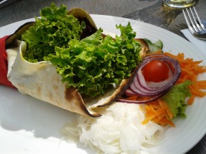 Café Restaurant Pan - Sommer-Salat-Wrap
