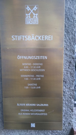 Stiftsbäckerei St. Peter - Salzburg