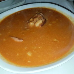Serbische Bohnensuppe mit Selchripperl - Beograd - Wien