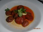 Chorizo gebraten mit Knoblauch - Senhor Vinho - Wien