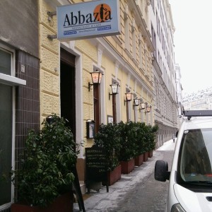 Restaurant Abbazia Lokalansicht von Außen - Abbazia Restaurant-Cafe - Wien