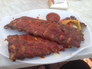 XL Spicy Ribs - Fischer's American Restaurant - Wien