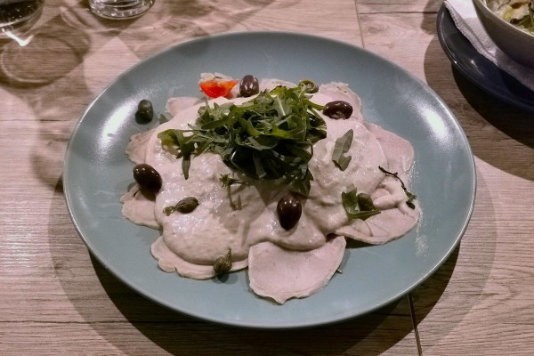 Da Bruno - Vitello Tonnato - recht brav, zu brav meine ich - Da Bruno - Wien