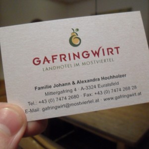 Gafringwirt - Landhotel im Mostviertel - Euratsfeld