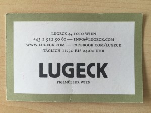 Lugeck - Wien