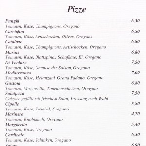 Per Sempre Flyer Seite 5 - Pizzeria Per Sempre - Wien