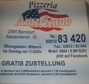 Pizzeria Americano - Berndorf