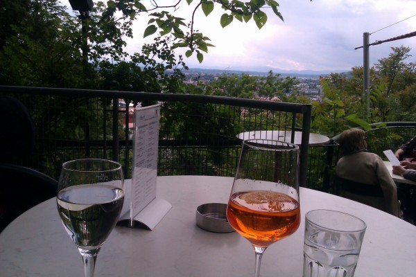 Impressionen auf den Terrassen - Das Starcke Haus - Graz