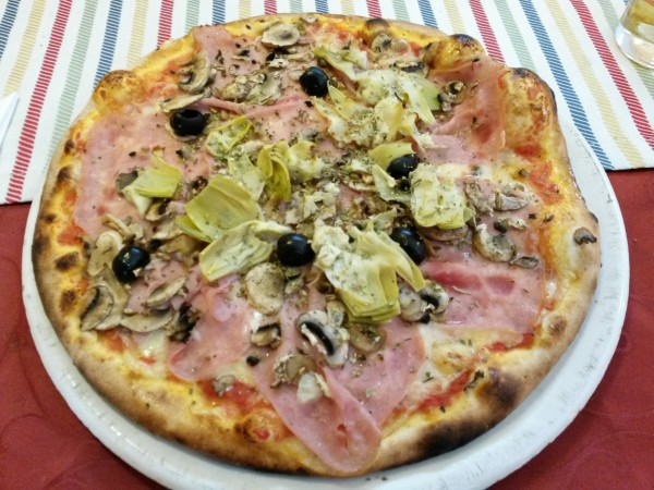 Pizza Capricciosa - Pizzeria Primavera - Unterpremstätten