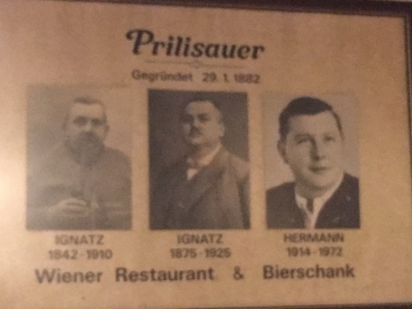 Ein echter Familienbetrieb - Prilisauer - Wien