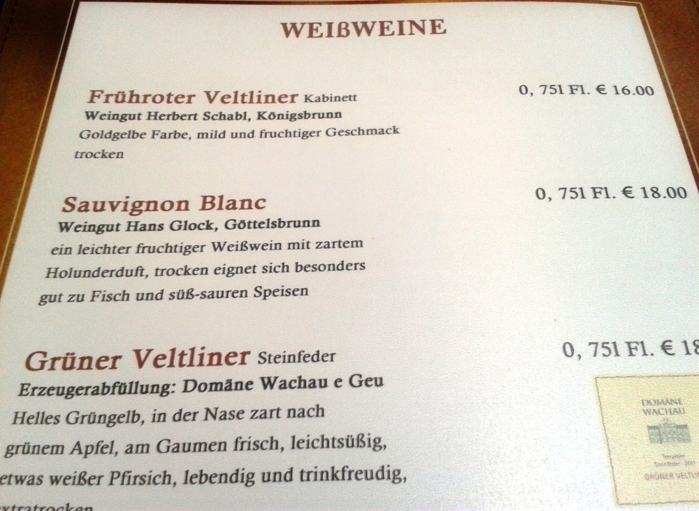 Yang Haus Angebote Weißweine - Yang Haus - Wien