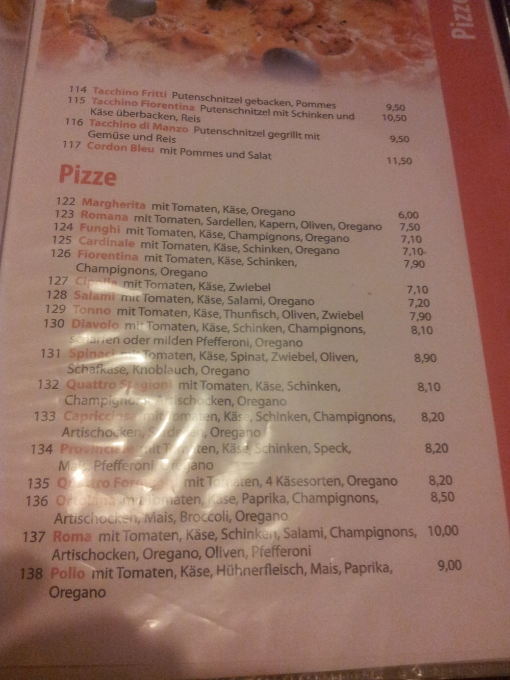 Die Pizze 1/2. - Roma - Wien