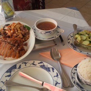 A3 mit Gurkensalat  - China-Restaurant Sinorama - Steyr
