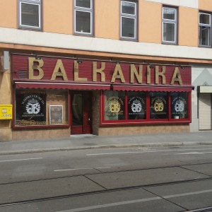 Lokalaußenansicht - Balkanika Grill - Wien
