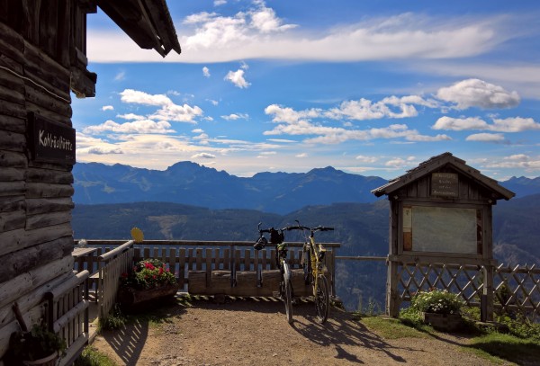 Einfach schön der Ausblick von da oben..... - Kohlröslhütte - Hermagor