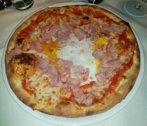 Pizza Cardinale + Ei