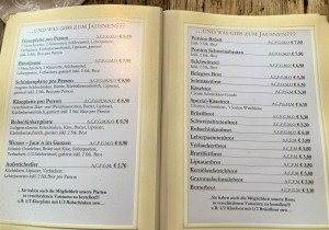 Speisekarte - Weingut Buschenschank Pugl - Großklein