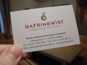 Gafringwirt - Landhotel im Mostviertel