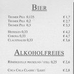 Bier und Alkoholfreies - Hemingway American Bar - Graz