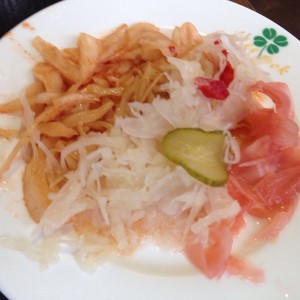 Krautsalat, die erste Ladung - Asia Restaurant Klee Wok - Wien