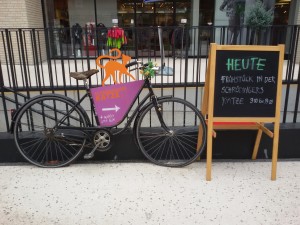 Werbe Fahrrad  - Schrödingers Katze - Götzis