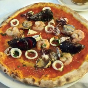 Pizza frutti di mare - L'Asino che ride - Wien