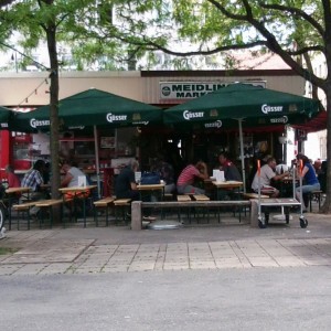 Meidlinger Marktbeisl Lokalaußenansicht & Gastgarten - Marktbeisl - Wien