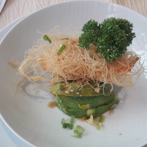 Avocado Salat
Pomelo – Sesam – knusprige Garnelen – ... - AN NAM - Wien