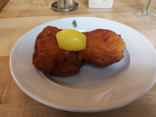 Wiener Schnitzel vom Schwein  07/2018 - Heidenkummer - Wien