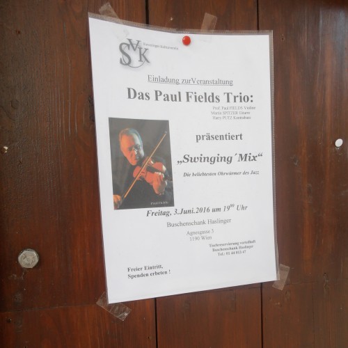 Paul Fields Trio präsentiert "Swinging Mix"