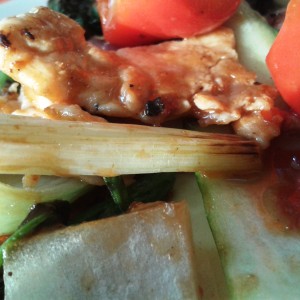 Asia Restaurant ECKE - Teppanyaki mit Gemüse und Huhn mit Sichuan Sauce - Ecke - Wien