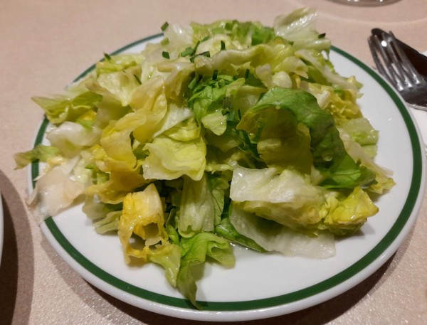 Grüner Salat 2,90 - Weinbau Herzog "Zum Pecherhaus" - Großau