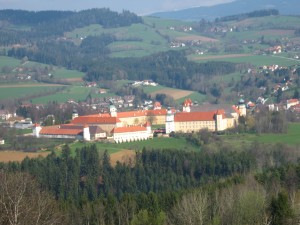 Blick von der erzherzog-Johann-Höhe nach Vorau