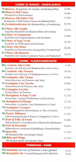 San Marino - Flyer Seite 05 - Pizzeria Ristorante San Marino - Wien