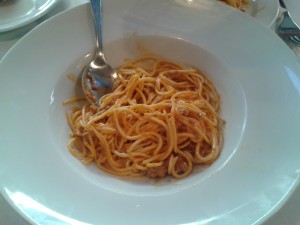 spaghetti bolognaise - Anna's Bistro - Wien