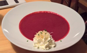 Rote Rüben Suppe vom feinsten!