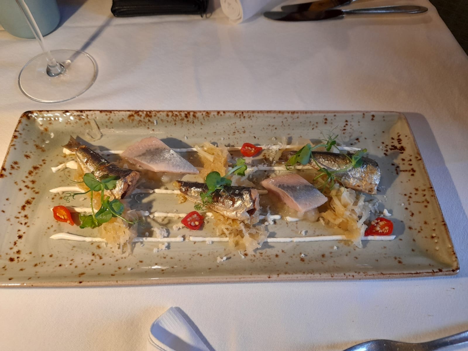 Sardinen und Matjes 17,60 - Landgasthof zur Linde - Laaben