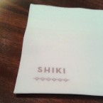 Shiki - Gebrandete Extra-Serviette - Shiki - Wien