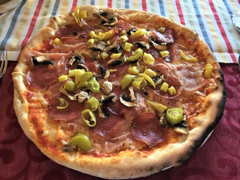 Pizza Diavolo - Pizzeria Primavera - Unterpremstätten