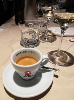 …..ein Espresso von Naber - San Marco - Baden