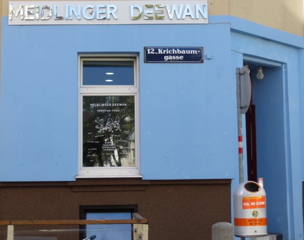 Auch mit Schanigarten - Meidlinger Deewan - Wien