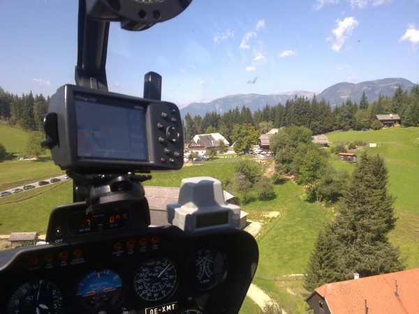 Landeanflug  Pogusch - Wirtshaus Steirereck - TURNAU