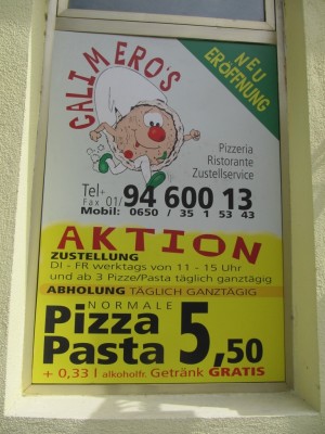 Pizzeria Calimero´s - Wien