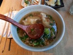 Gyoza in Hühnerfond