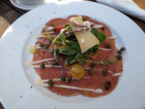 Carpaccio of Tender Irish Beef