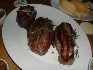 Steak-Sampler - El Gaucho - Wien