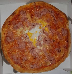 Pizza Cardinale + Ei