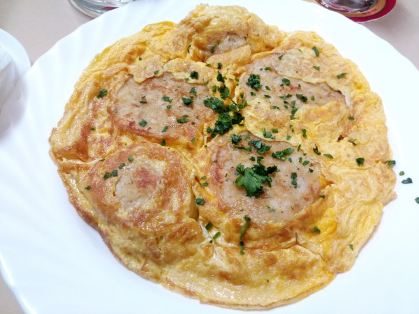 Geröstete Knödel mit Ei - Gasthaus Reinthaler - Wien