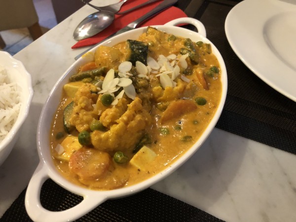 Navratan Korma - Saffron Lounge - Wien